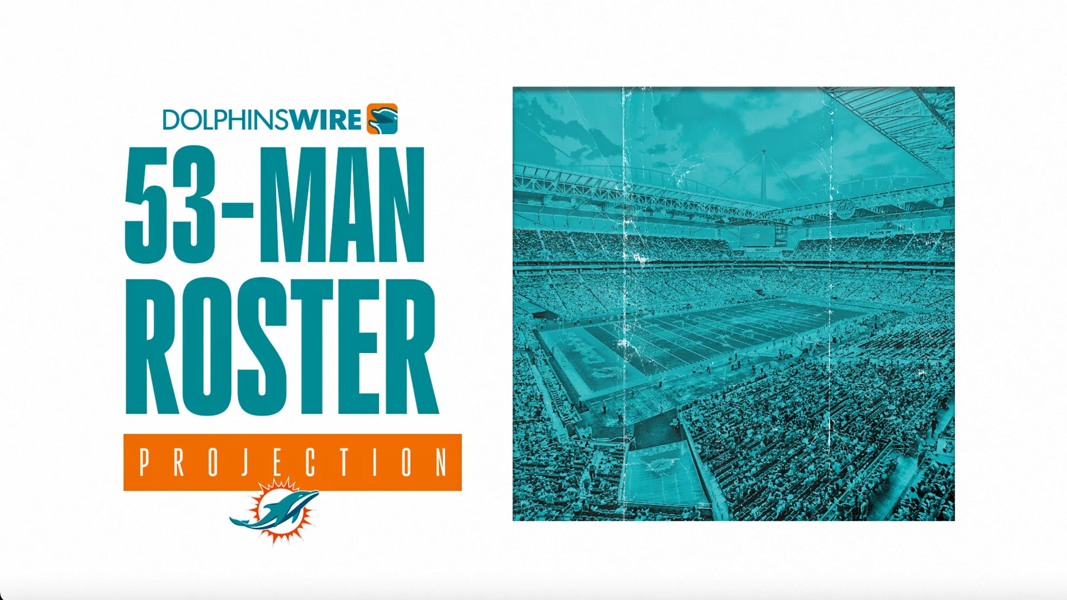 Updated Dolphins 53-man roster projection after preseason win vs. the Detroit Lions