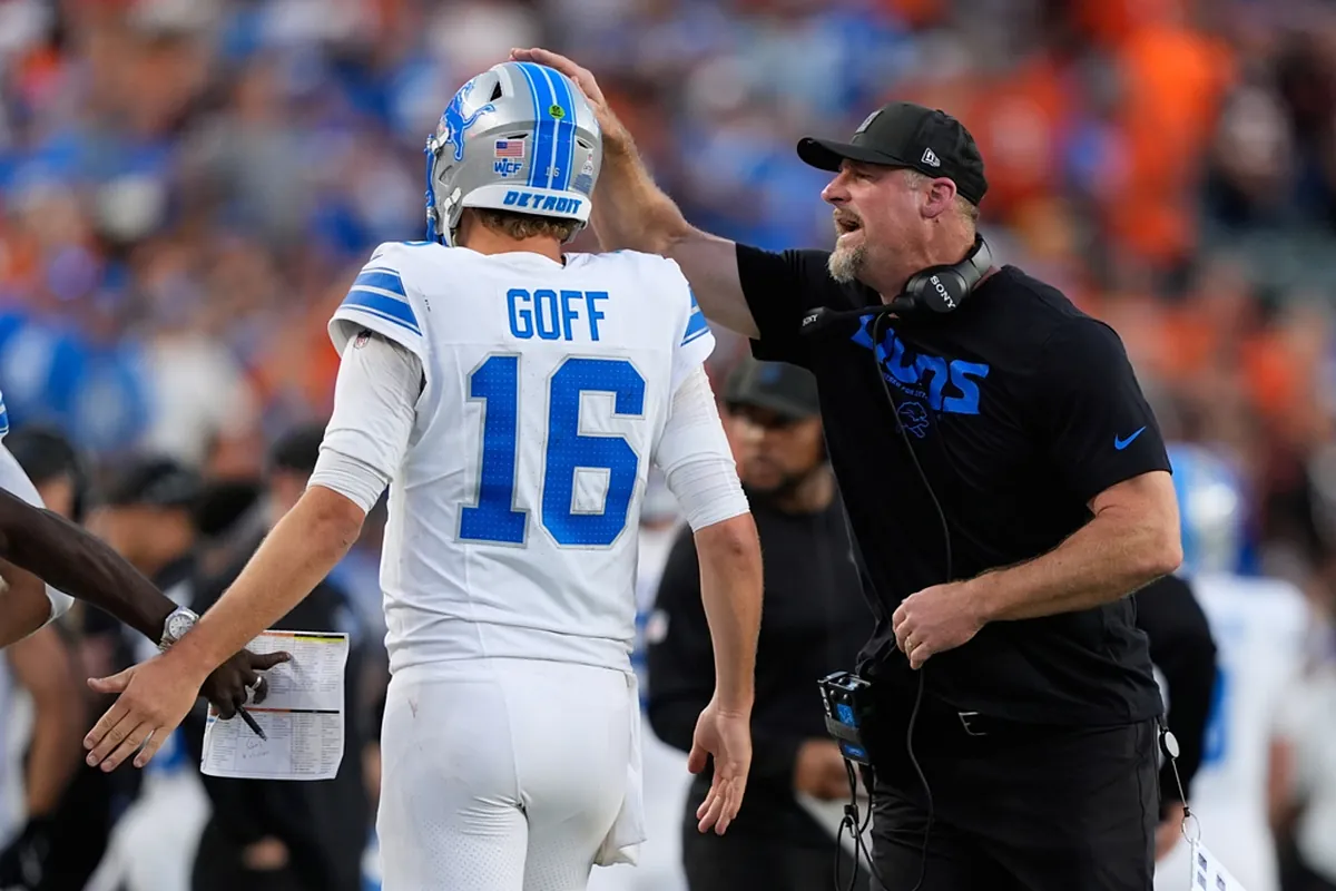 Dan Campbell gives Jared Goff some bad news that could hurt him too much with the Lions